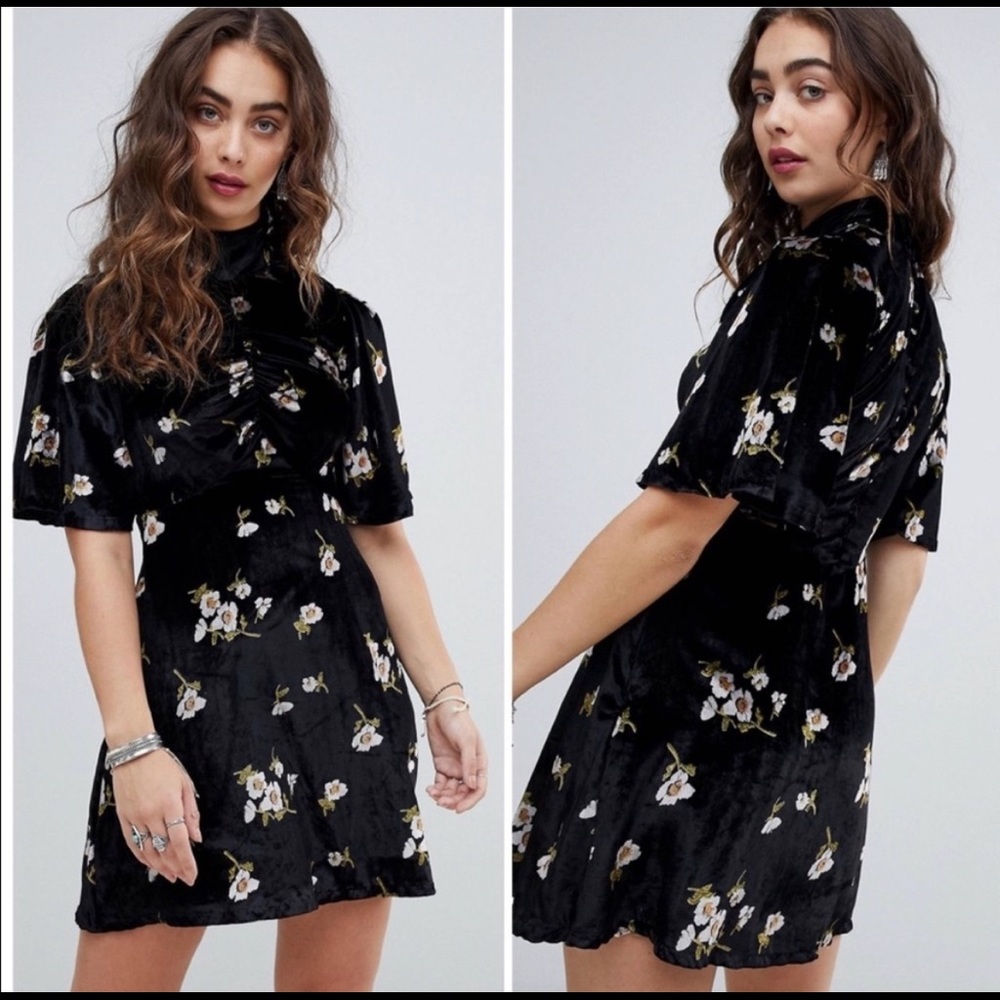 Free People Be My Baby Mini Dress